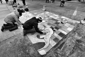 Trafalgar Square Street Art