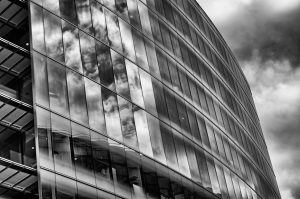 Architecture in Liverpool Street Station, London.